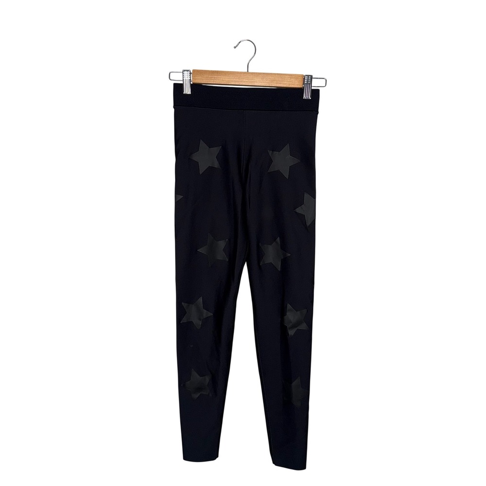 Ultracor Ultra High Star Leggings Womens Medium Black Good Bonded Stars Active - Picture 4 of 8